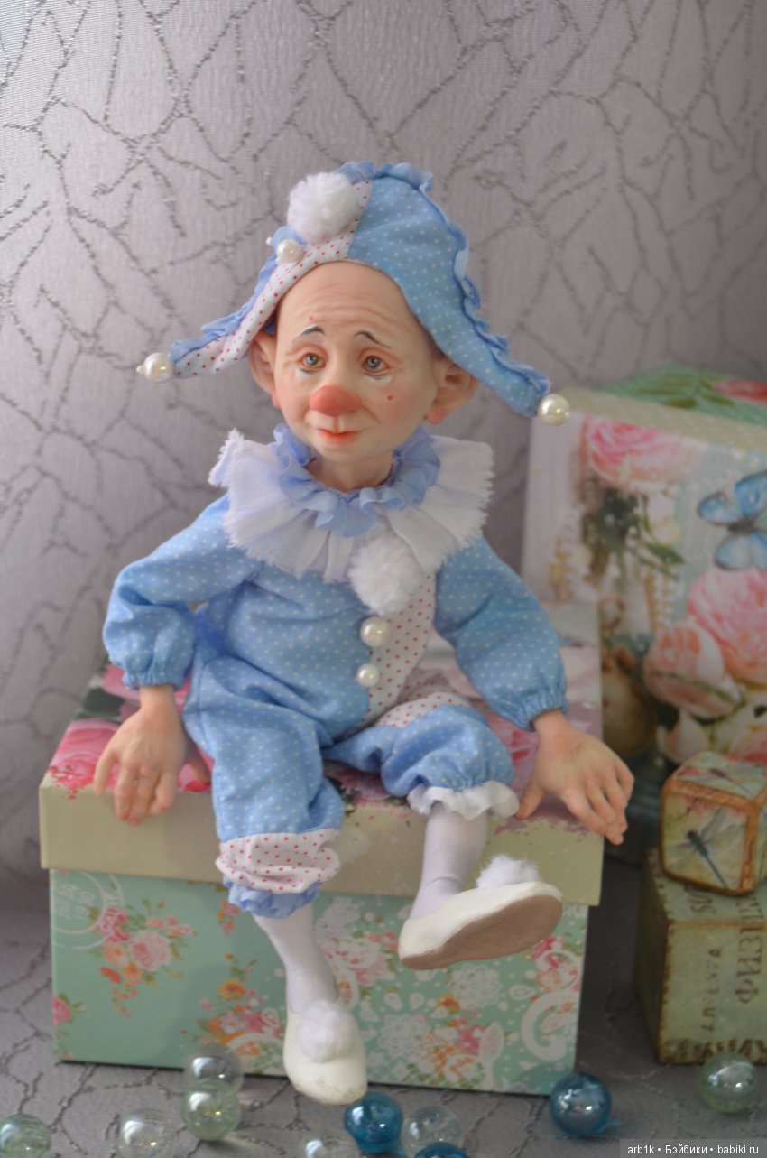 Клоун Вуди. Авторская кукла Катрушовой Татьяны (фото 7)