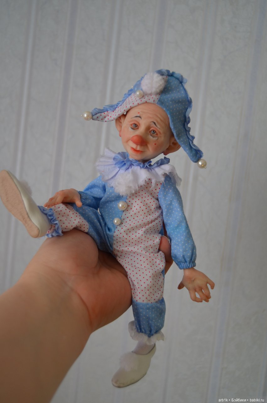 Клоун Вуди. Авторская кукла Катрушовой Татьяны (фото 2)