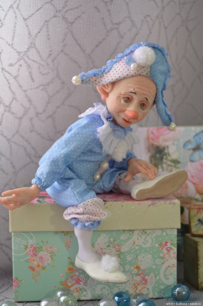 Клоун Вуди. Авторская кукла Катрушовой Татьяны (фото 6)