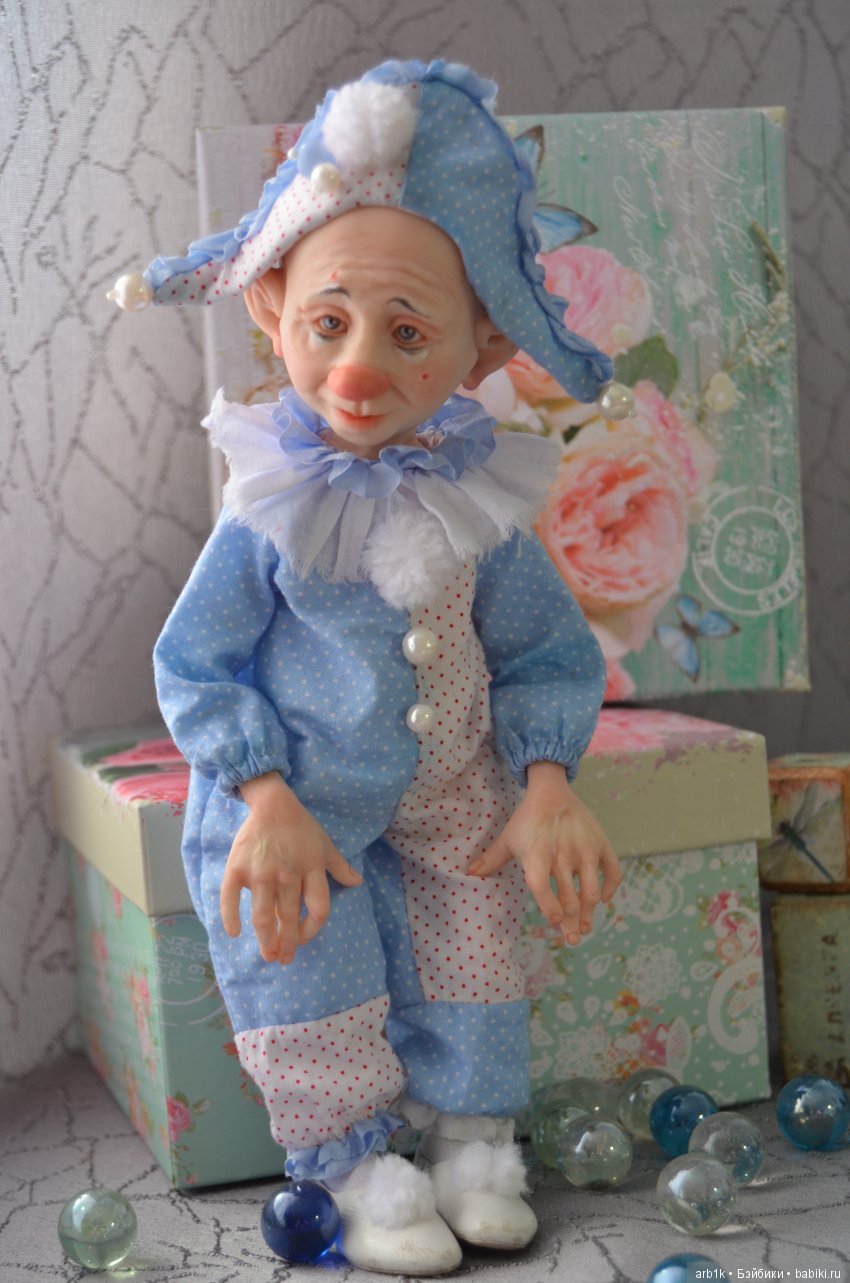 Клоун Вуди. Авторская кукла Катрушовой Татьяны (фото 10)