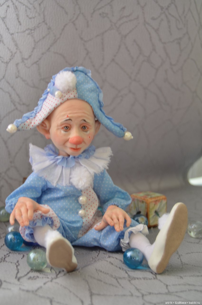 Клоун Вуди. Авторская кукла Катрушовой Татьяны (фото 9)