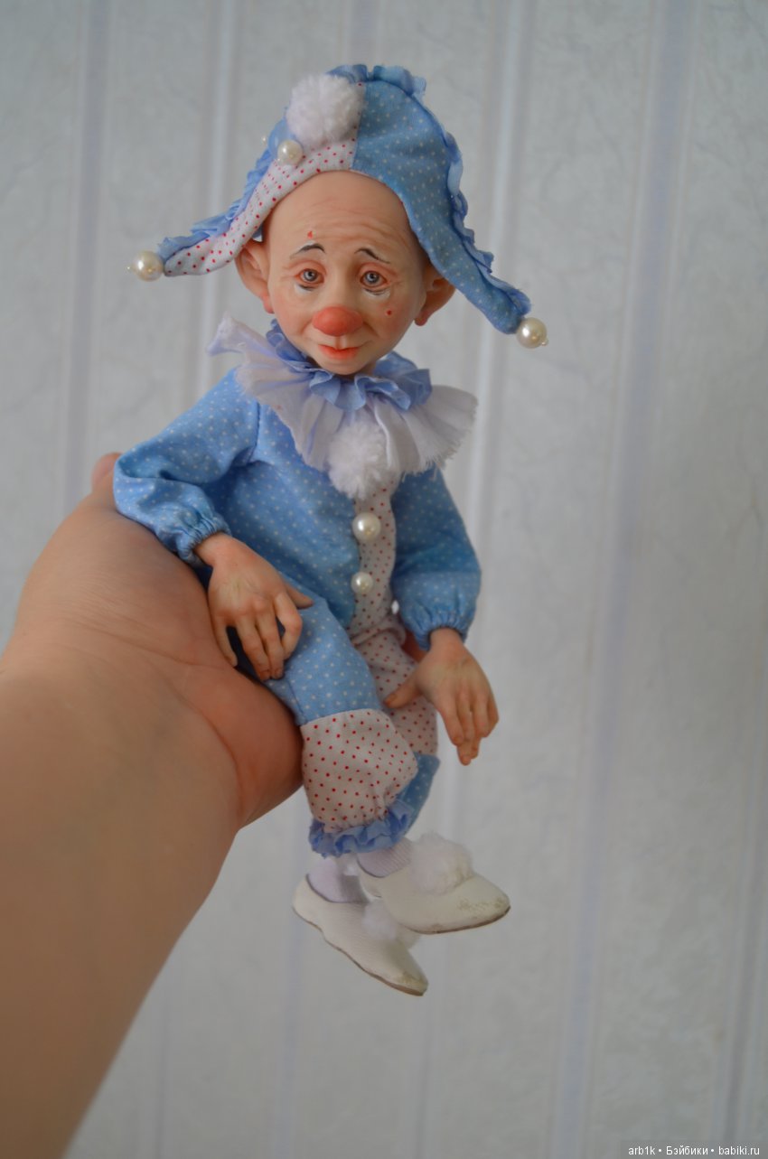 Клоун Вуди. Авторская кукла Катрушовой Татьяны