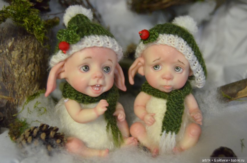 Малыши-пиксики. Авторские куклы Катрушовой Татьяны