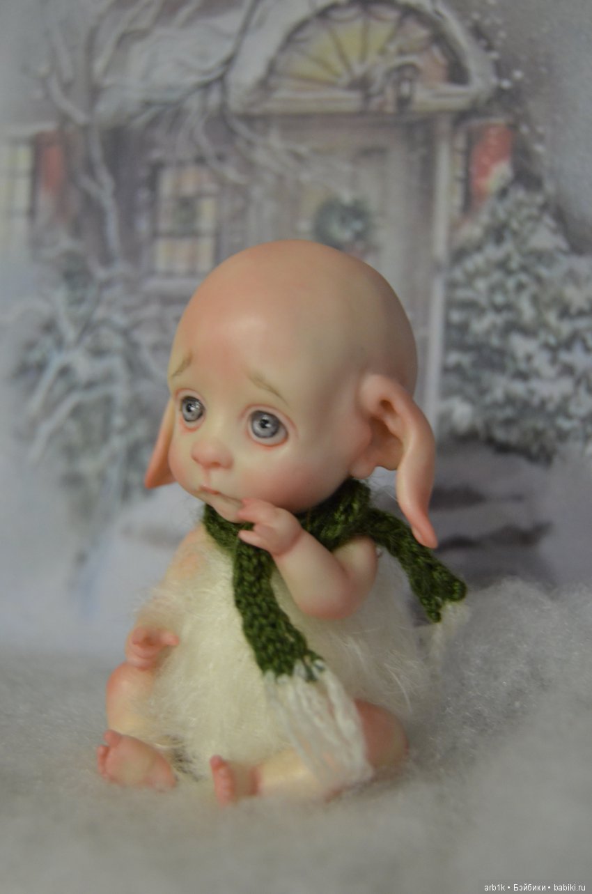 Три новогодних пиксика. Авторские куклы Катрушовой Татьяны (фото 10)