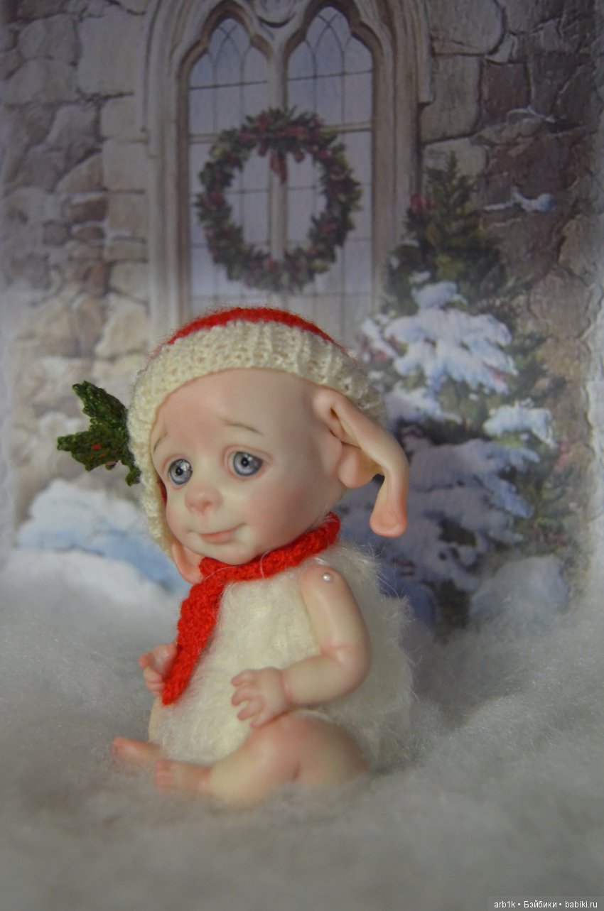 Три новогодних пиксика. Авторские куклы Катрушовой Татьяны (фото 4)