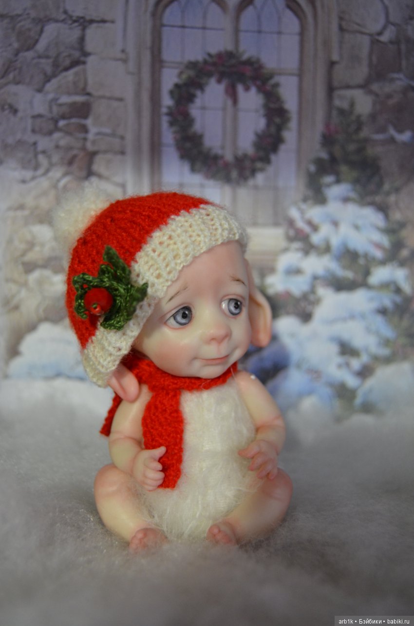 Три новогодних пиксика. Авторские куклы Катрушовой Татьяны (фото 2)