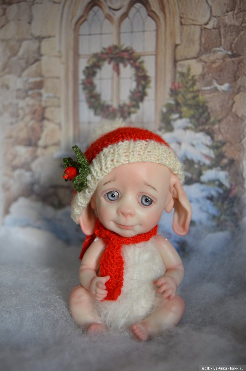 Три новогодних пиксика. Авторские куклы Катрушовой Татьяны (фото 3)