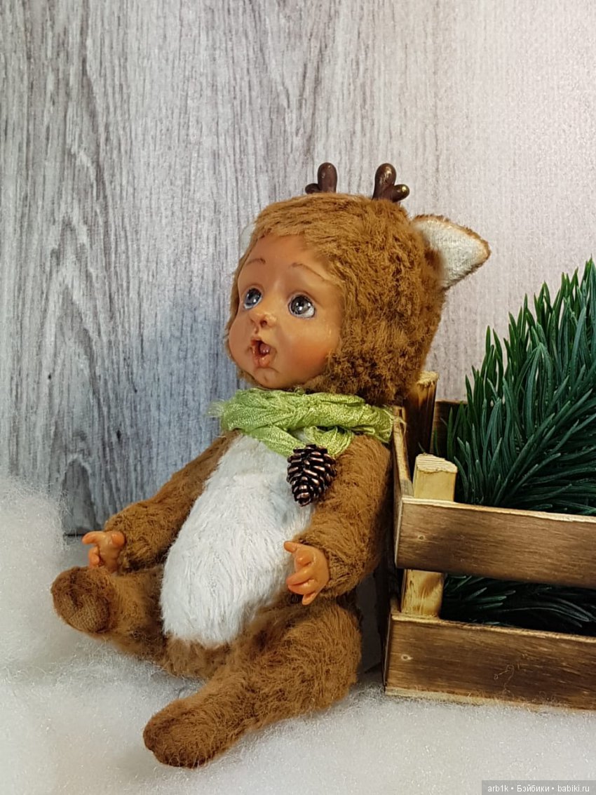 Оленёнок. Совместный проект Катрушовой Татьяны и Селезневой Елены (фото 4)