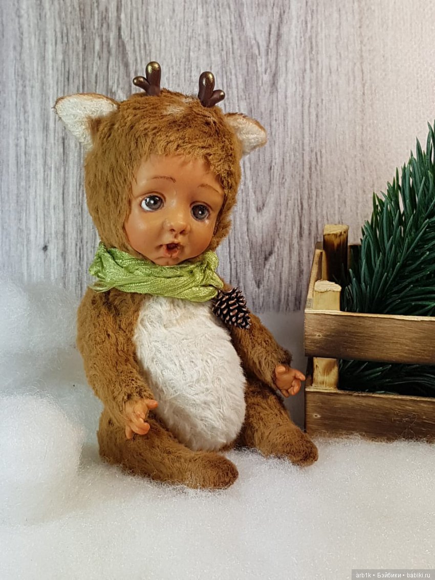 Оленёнок. Совместный проект Катрушовой Татьяны и Селезневой Елены (фото 5)