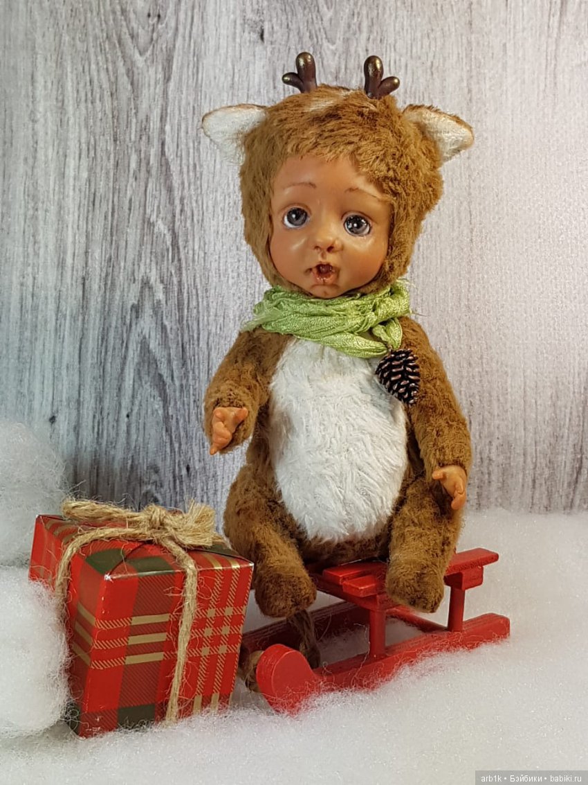 Оленёнок. Совместный проект Катрушовой Татьяны и Селезневой Елены (фото 2)