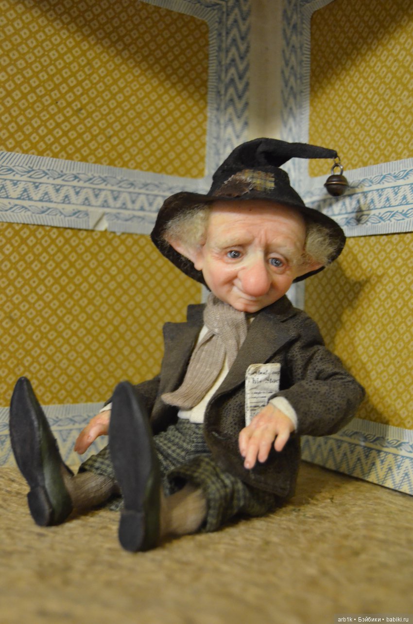 Два гномика и Леший. Авторские куклы Катрушовой Татьяны