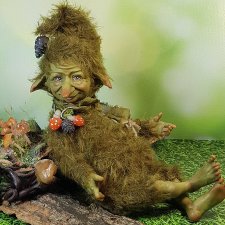 Лесной человечек. Совместный проект Катрушовой Татьяны и Селезневой Елены