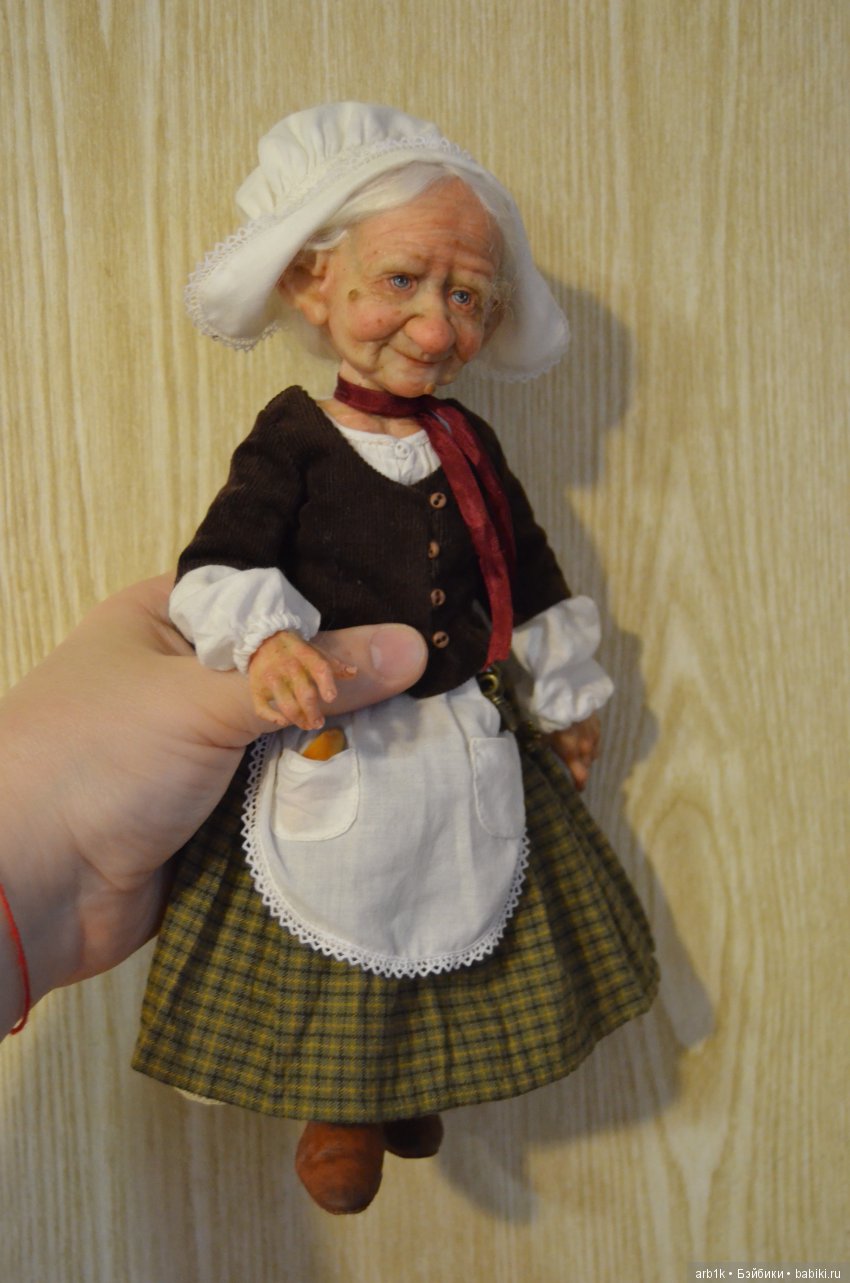 Бабушка Агата. Авторская кукла Катрушовой Татьяны (фото 2)