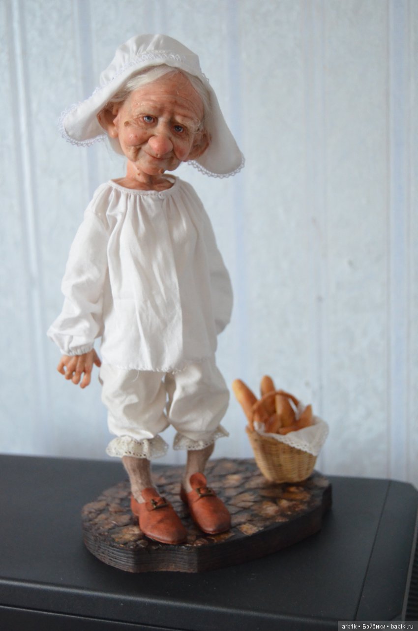 Бабушка Агата. Авторская кукла Катрушовой Татьяны