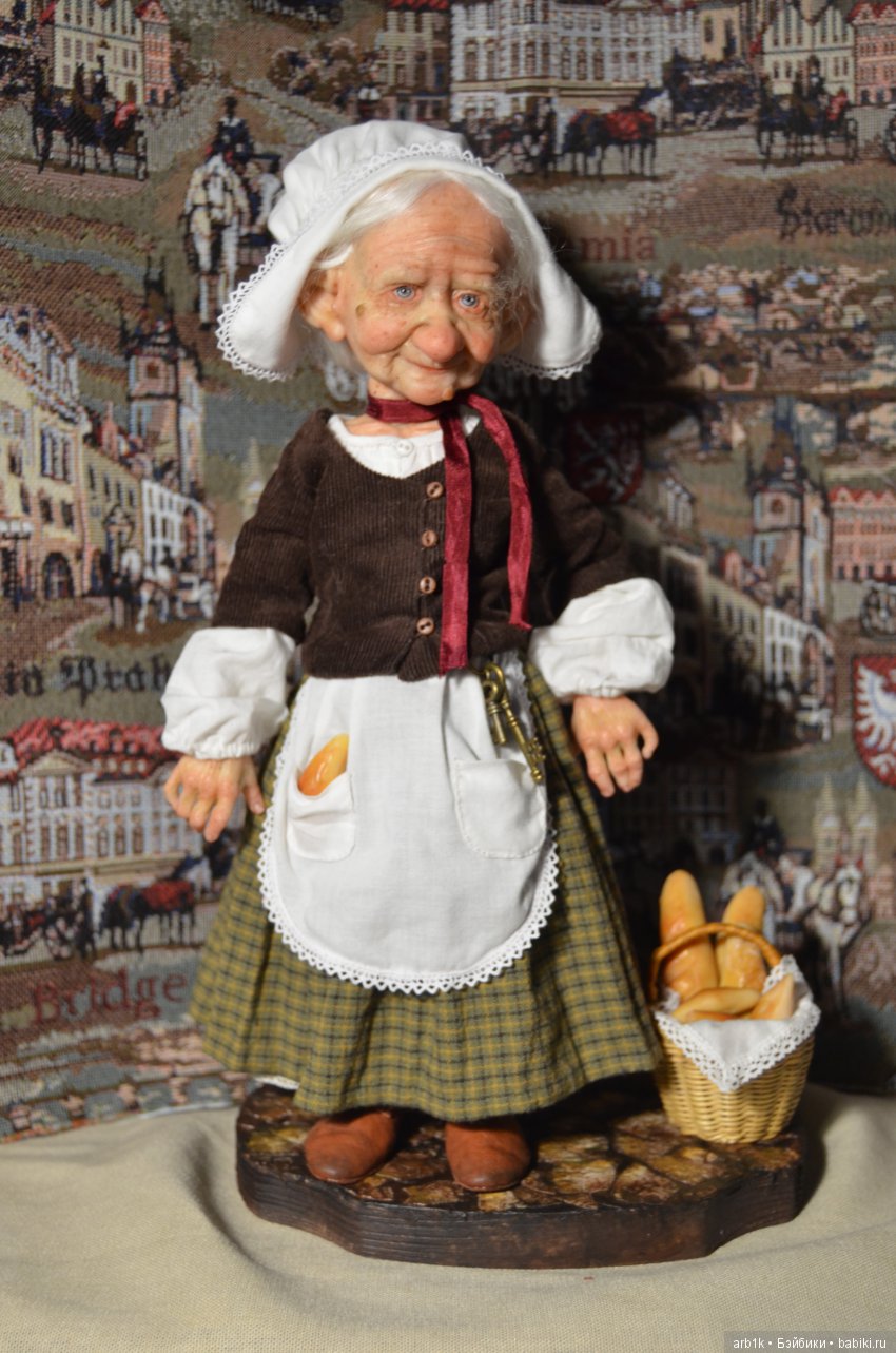 Бабушка Агата. Авторская кукла Катрушовой Татьяны (фото 5)