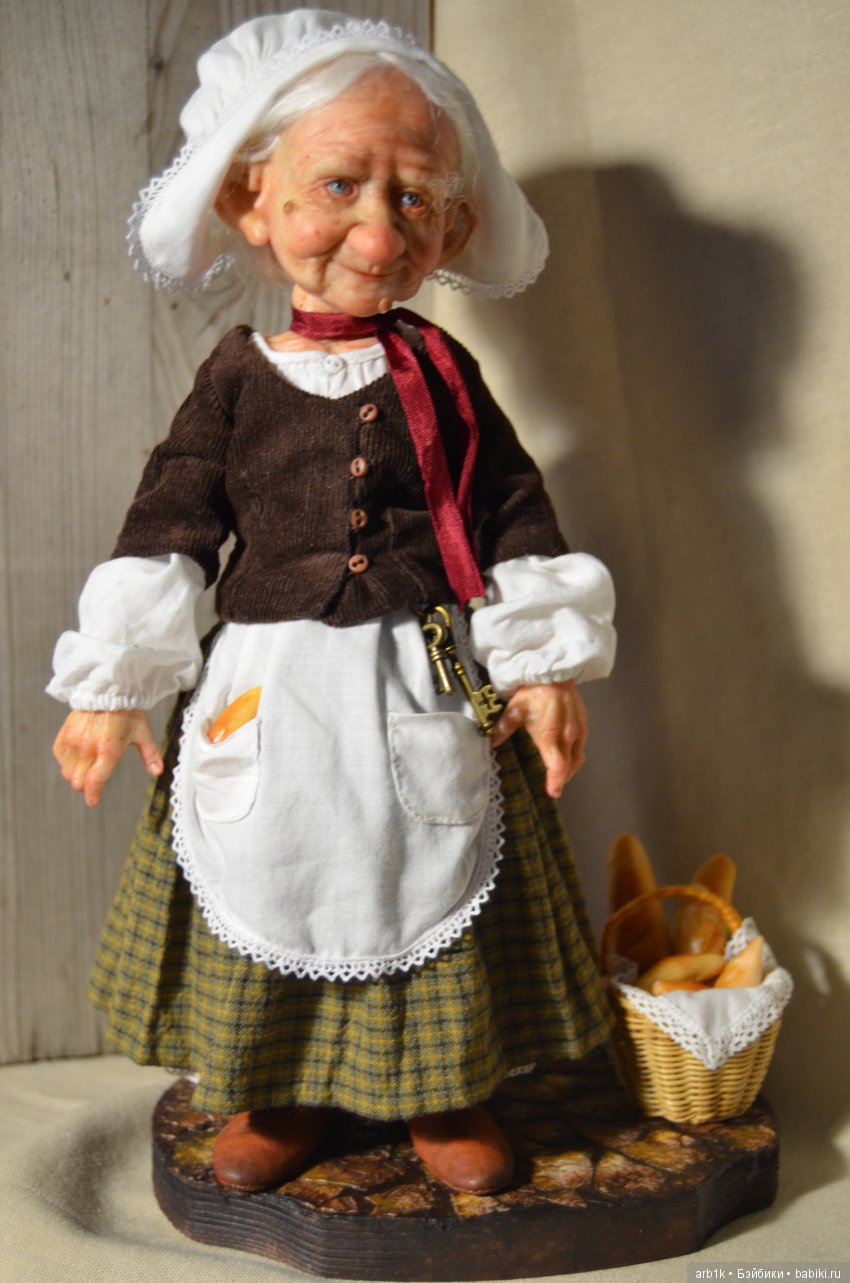Бабушка Агата. Авторская кукла Катрушовой Татьяны (фото 3)