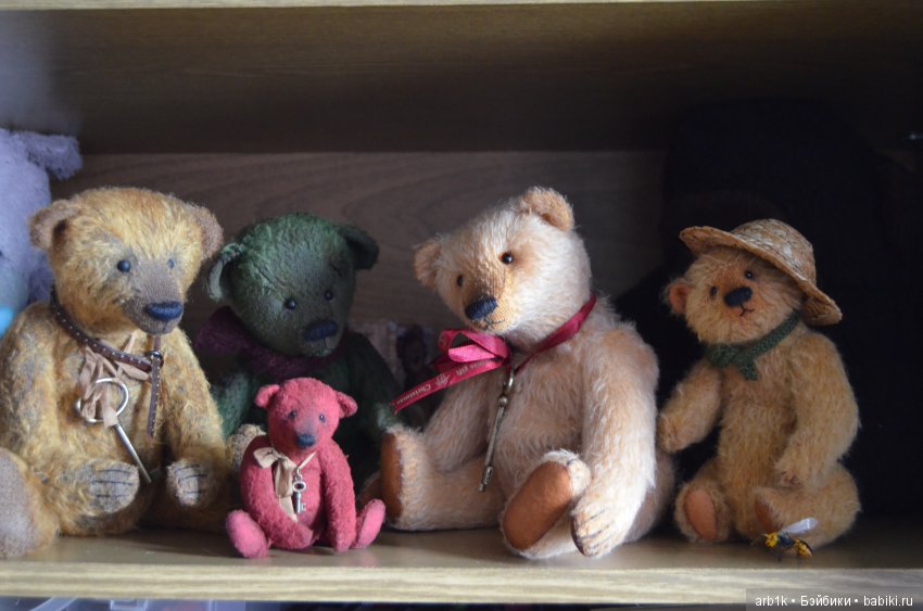 Мои мишки. Авторские игрушки Катрушовой Татьяны