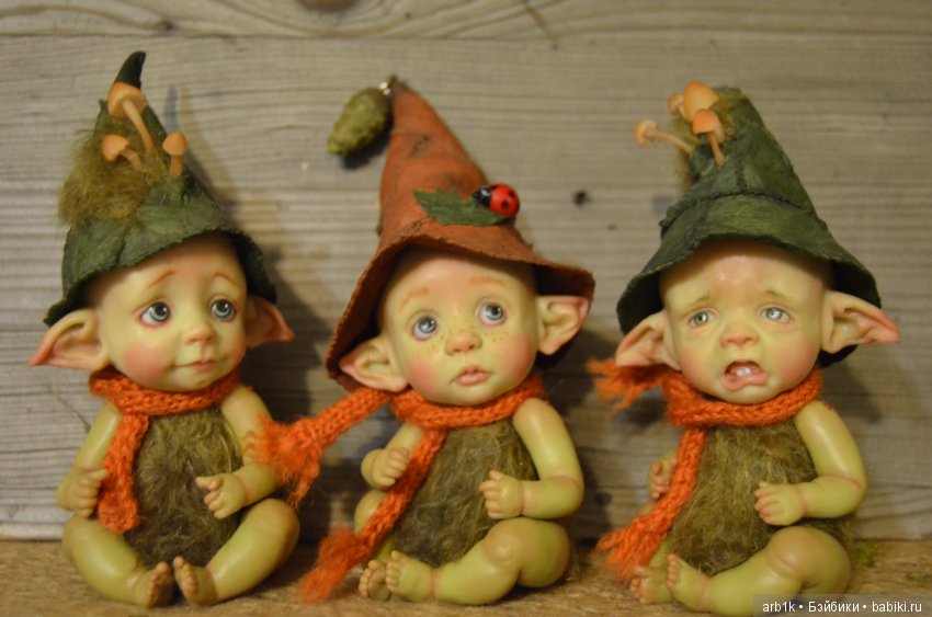 И снова пиксики. Авторские куклы Катрушовой Татьяны