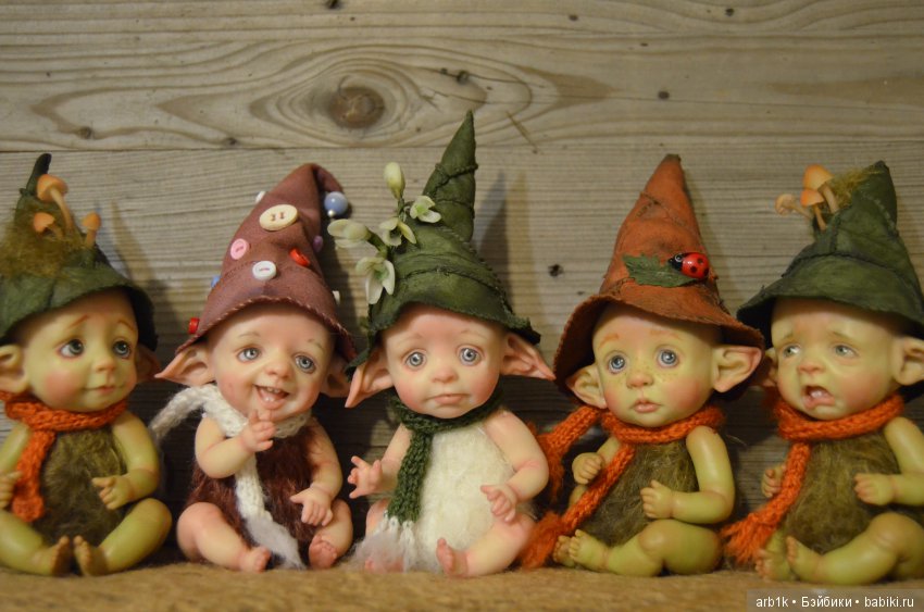 И снова пиксики. Авторские куклы Катрушовой Татьяны