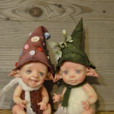 И снова пиксики. Авторские куклы Катрушовой Татьяны