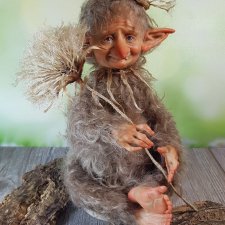 Сказочный человечек. Совместный проект Катрушовой Татьяны и Селезневой Елены