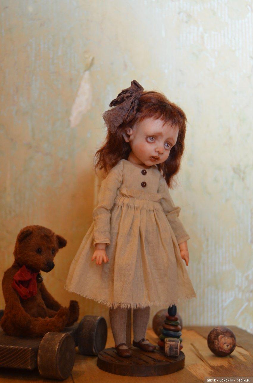 Микаэла и Фрэнсис. Авторские куклы Катрушовой Татьяны