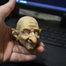 Как я лепила голову вампиру. Авторские куклы Катрушовой Татьяны