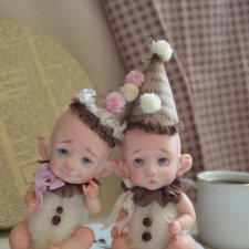 И снова пиксики. Авторские куклы Катрушовой Татьяны