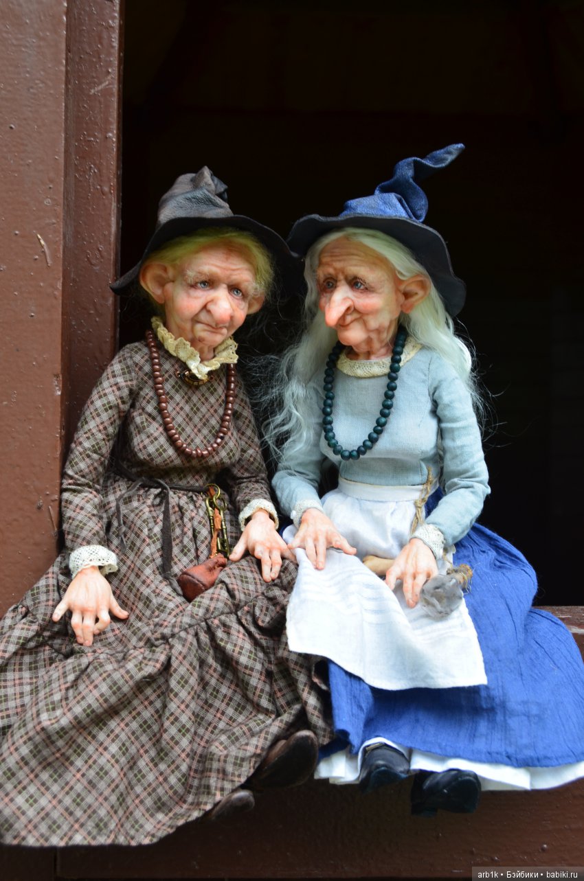 Тельма и Марджи. Авторская кукла Катрушовой Татьяны