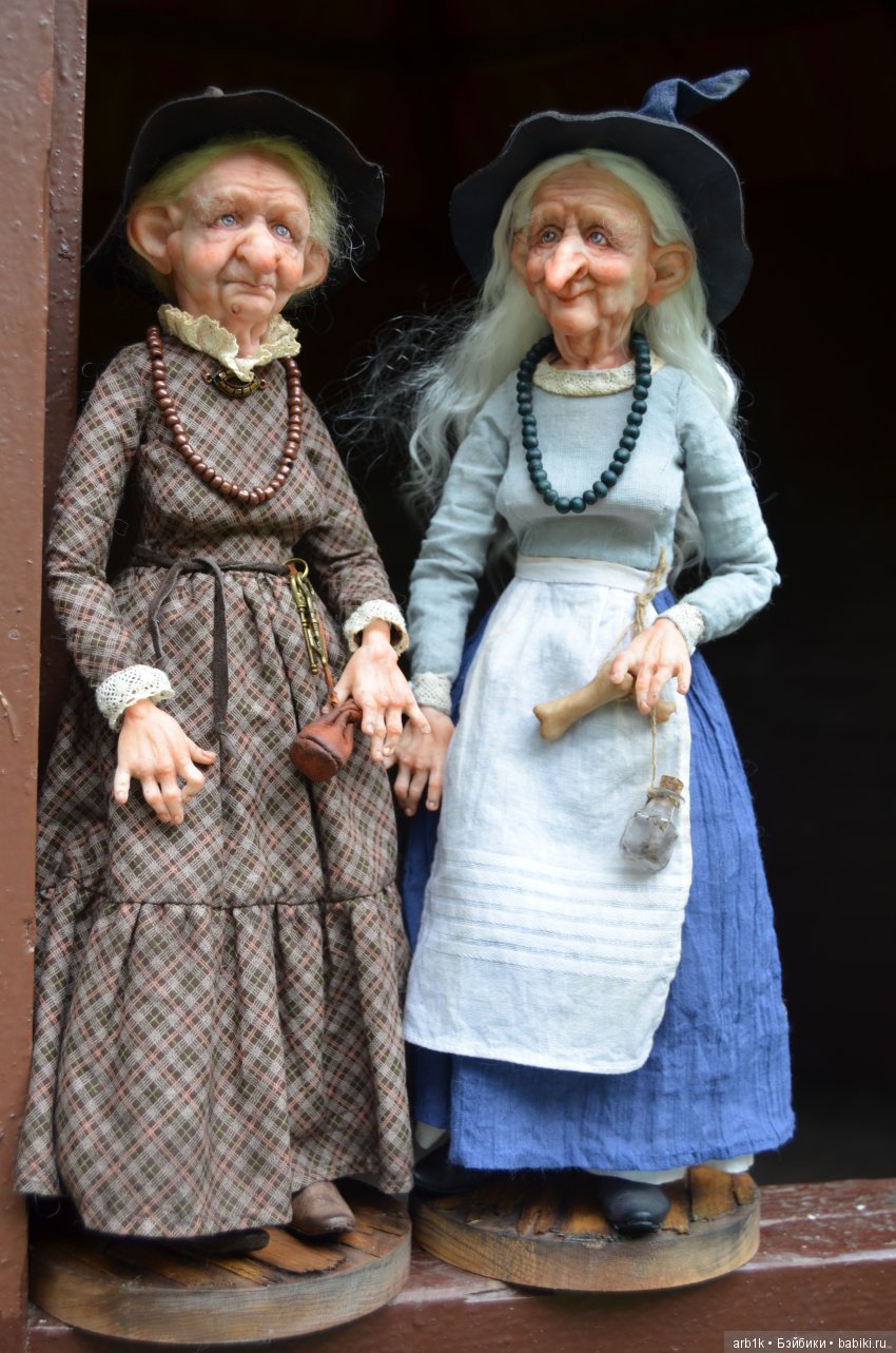 Тельма и Марджи. Авторская кукла Катрушовой Татьяны