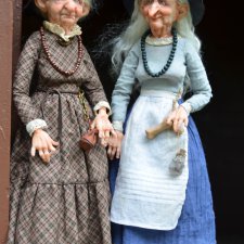 Тельма и Марджи. Авторская кукла Катрушовой Татьяны