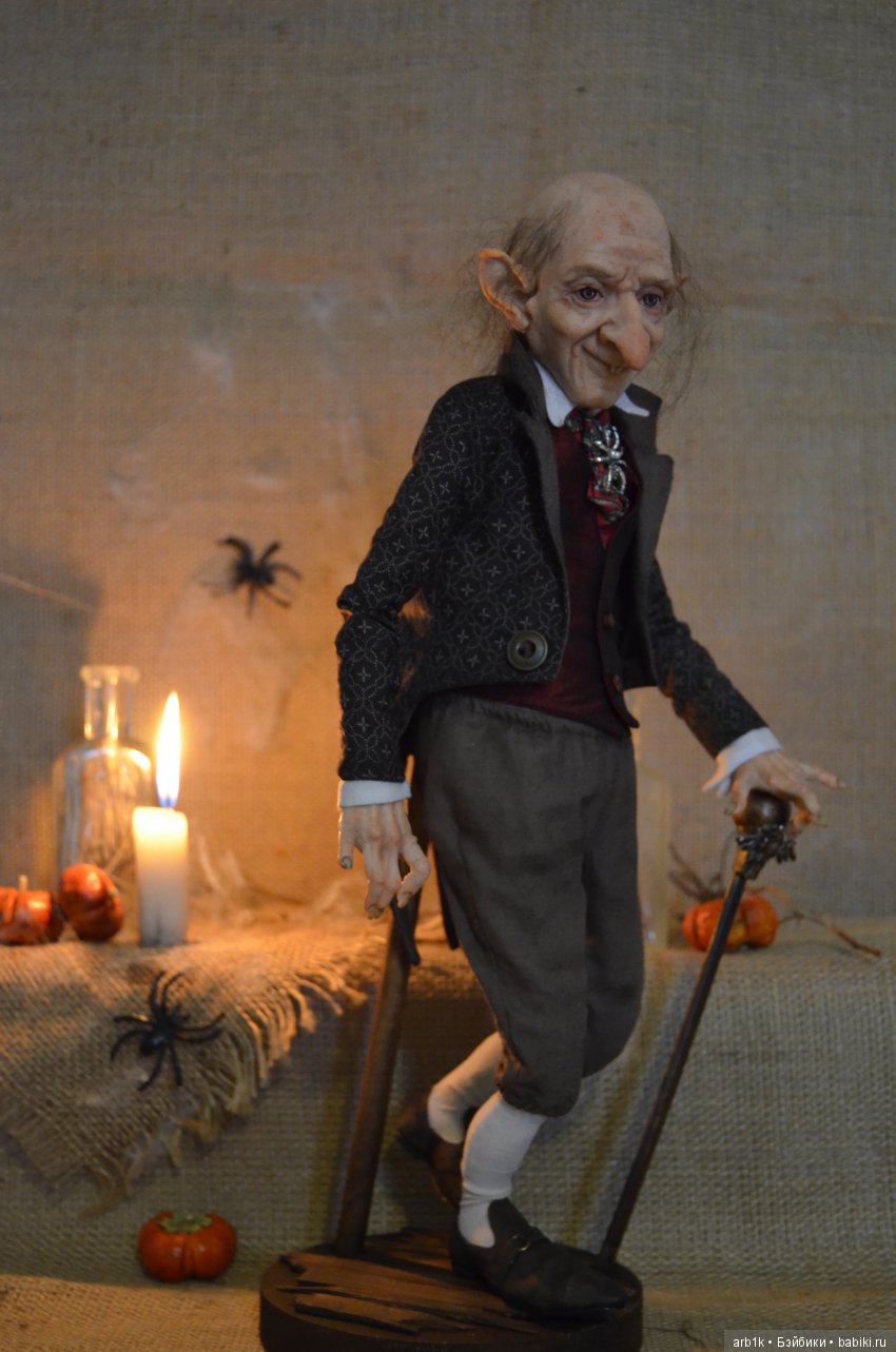 Вампирчик. Авторская кукла Катрушовой Татьяны (фото 3)