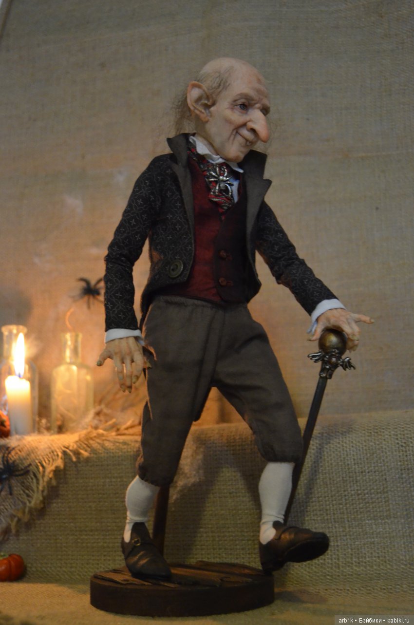 Вампирчик. Авторская кукла Катрушовой Татьяны (фото 4)