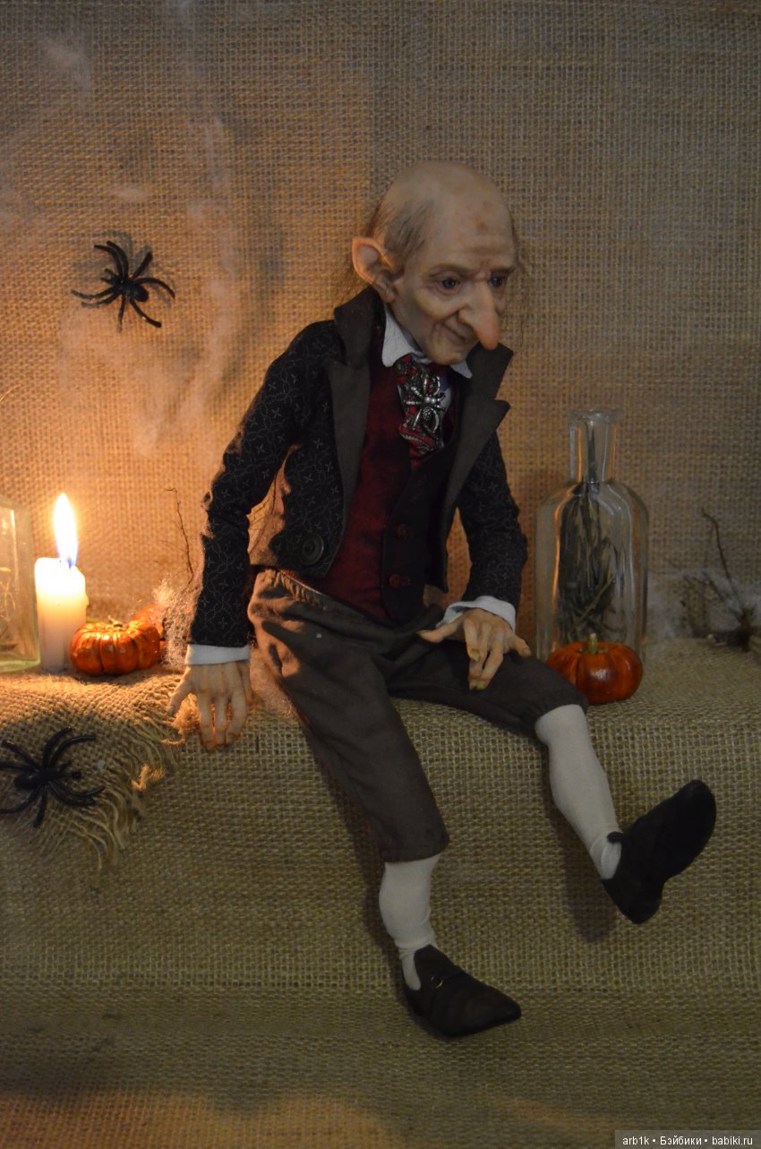 Вампирчик. Авторская кукла Катрушовой Татьяны (фото 8)