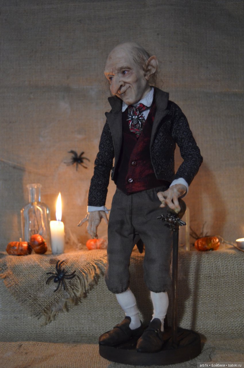 Вампирчик. Авторская кукла Катрушовой Татьяны (фото 5)