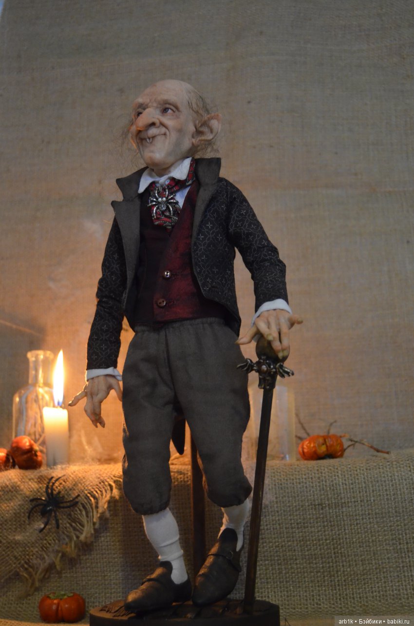 Вампирчик. Авторская кукла Катрушовой Татьяны (фото 2)