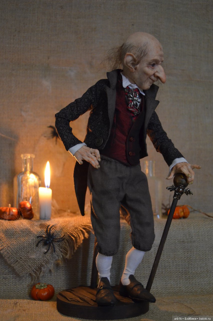 Вампирчик. Авторская кукла Катрушовой Татьяны (фото 7)