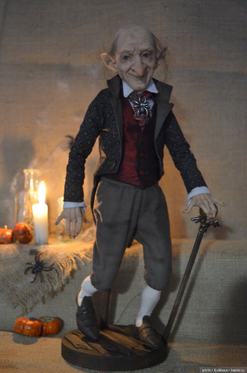 Вампирчик. Авторская кукла Катрушовой Татьяны (фото 6)