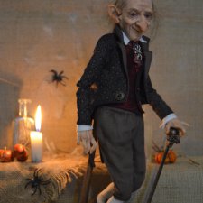 Вампирчик. Авторская кукла Катрушовой Татьяны