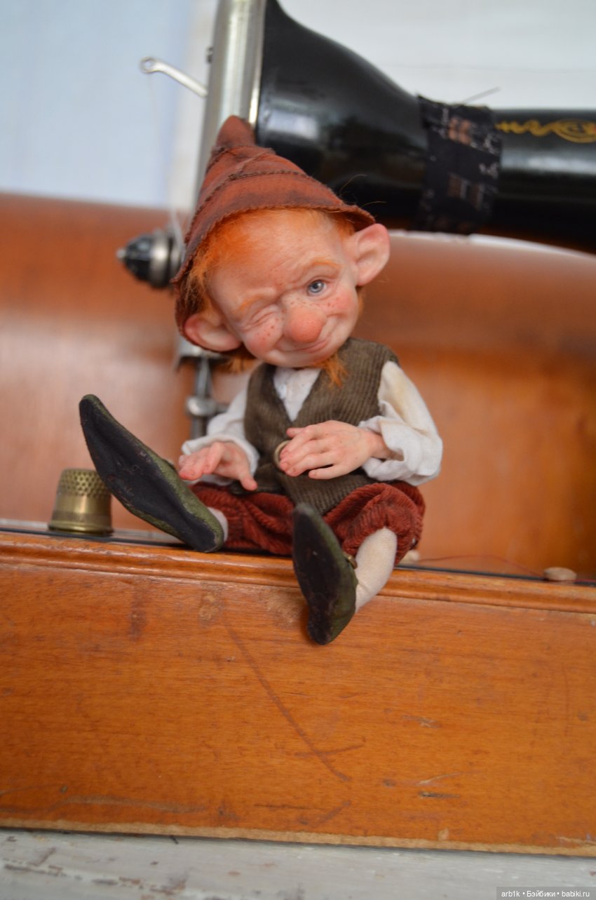 Гномы Бим и Бом. Авторские куклы Катрушовой Татьяны