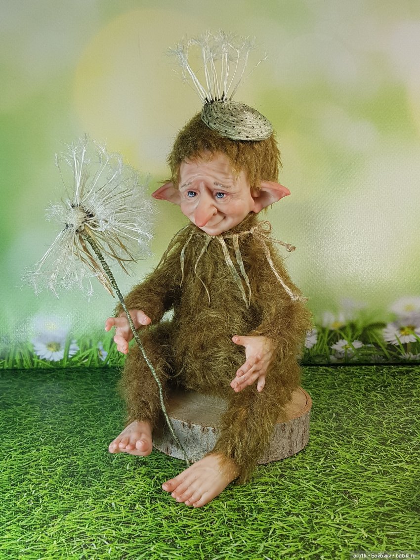 Еще один сказочный человечек. Совместный проект Катрушовой Татьяны и Селезневой Елены (фото 4)