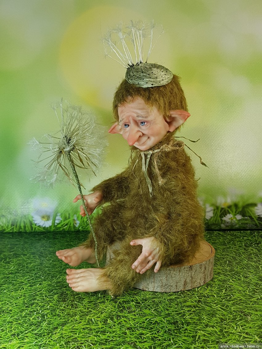 Еще один сказочный человечек. Совместный проект Катрушовой Татьяны и Селезневой Елены