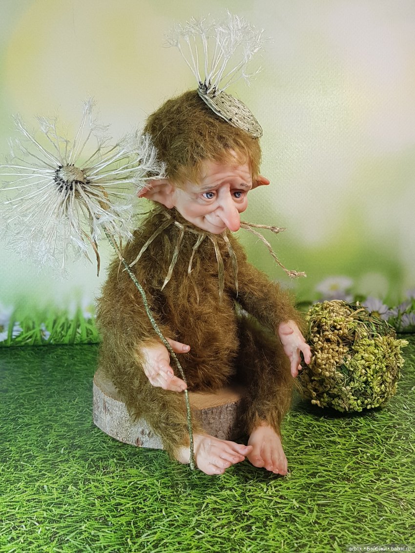 Еще один сказочный человечек. Совместный проект Катрушовой Татьяны и Селезневой Елены (фото 3)