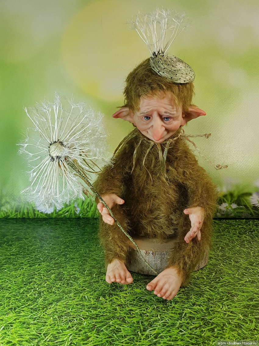 Еще один сказочный человечек. Совместный проект Катрушовой Татьяны и Селезневой Елены (фото 5)