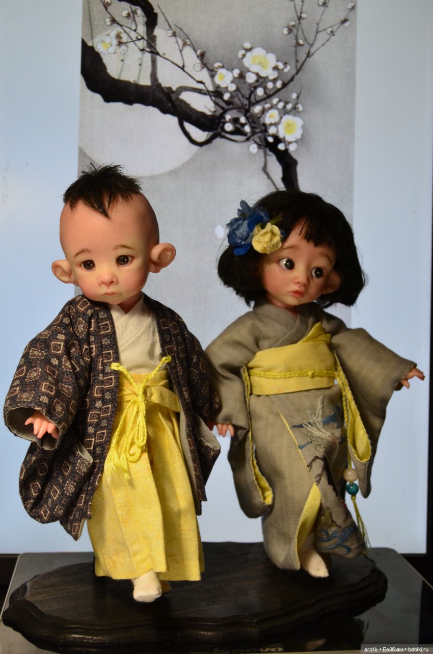 Кэори и Иошито. Авторские куклы Катрушовой Татьяны (фото 2)