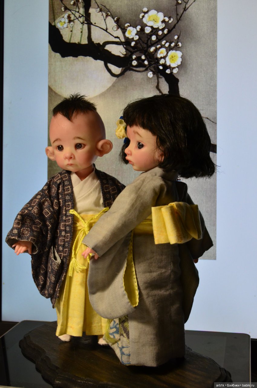 Кэори и Иошито. Авторские куклы Катрушовой Татьяны (фото 5)