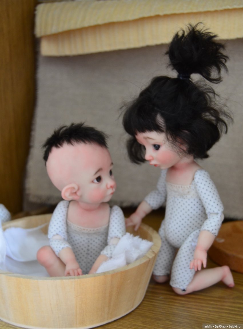 Кэори и Иошито. Авторские куклы Катрушовой Татьяны
