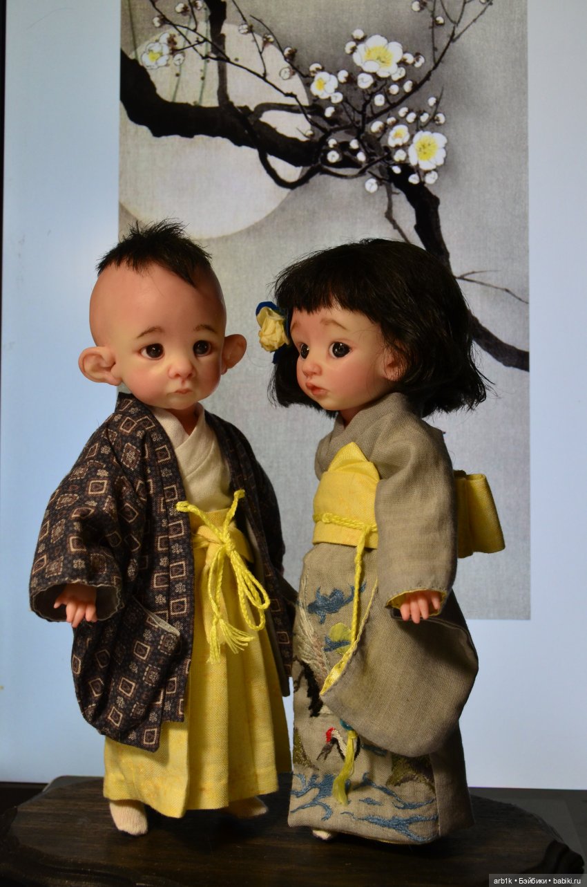 Кэори и Иошито. Авторские куклы Катрушовой Татьяны (фото 4)