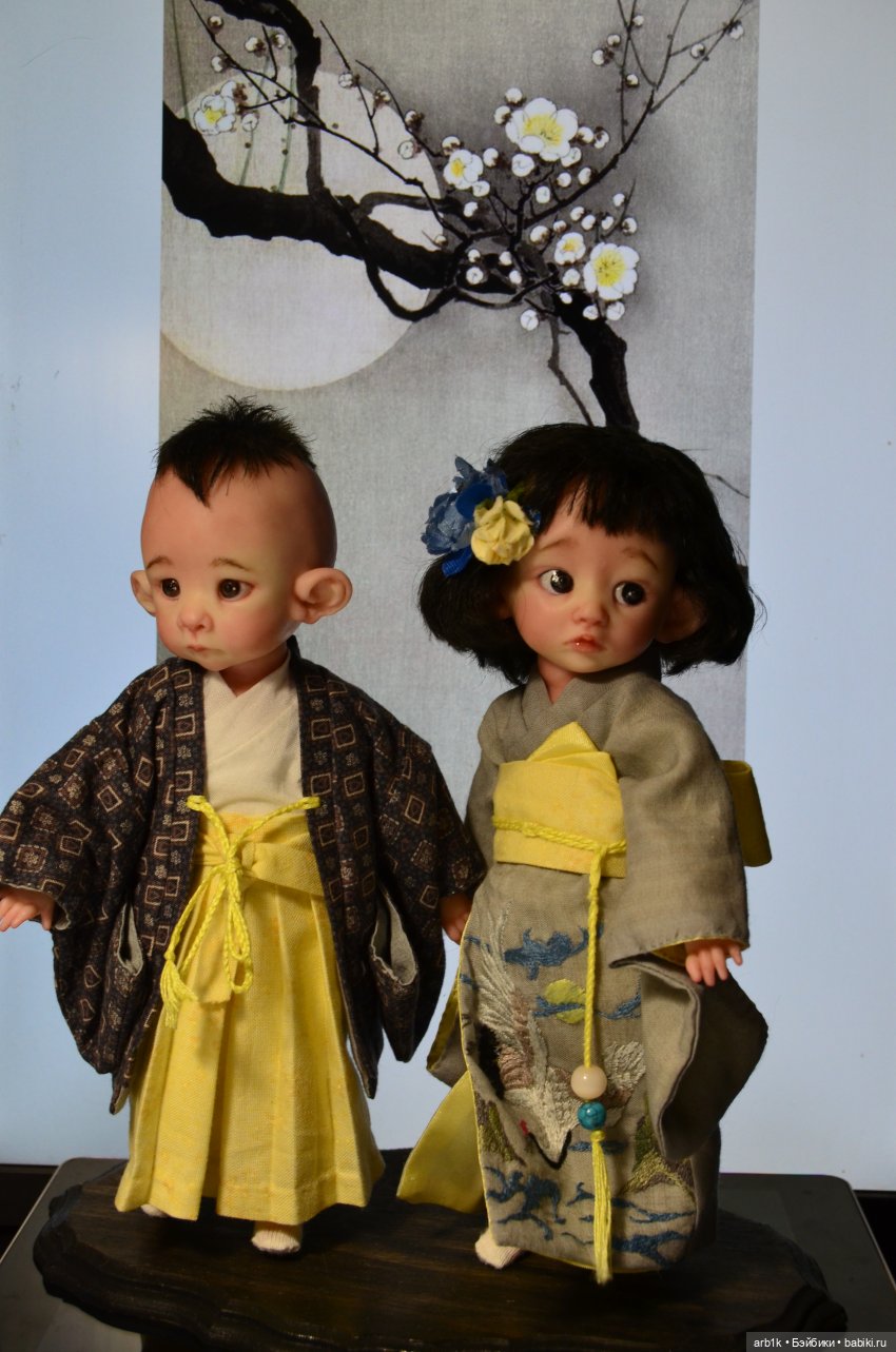Кэори и Иошито. Авторские куклы Катрушовой Татьяны (фото 3)