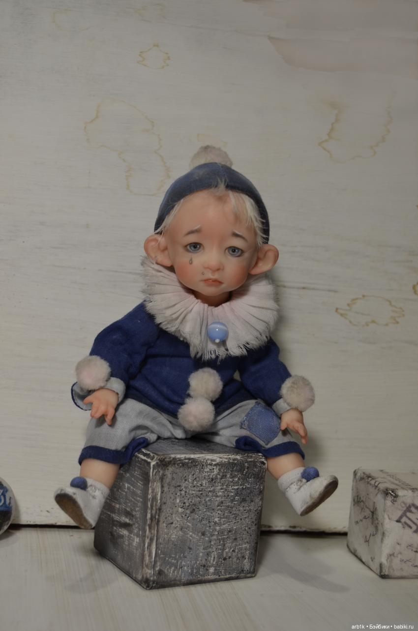 Пьеро. Авторская кукла Катрушовой Татьяны (фото 7)